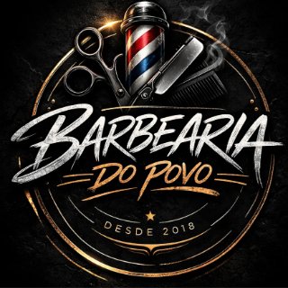Logo de Barbearia do Povo